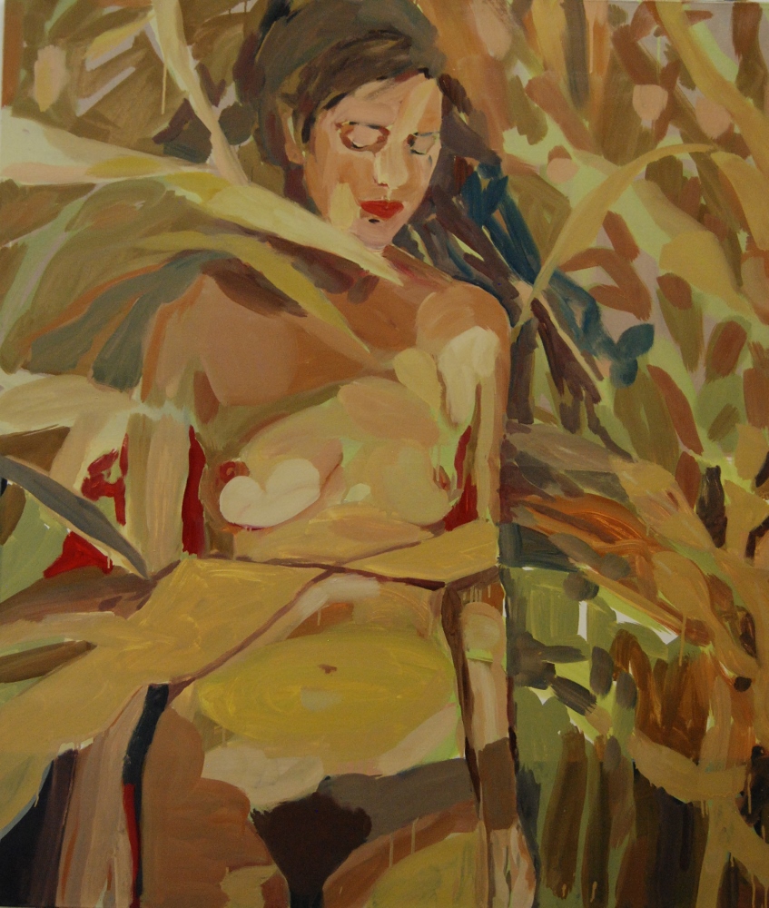 Nude 7 (Self-portrait) 2018 Oil on canvas, 150x130