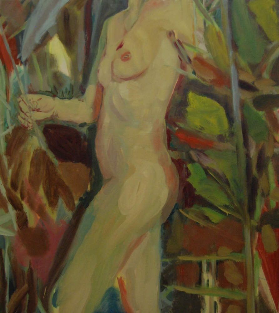 Nude 8 (Self-portrait) 2018 Oil on canvas, 150x130