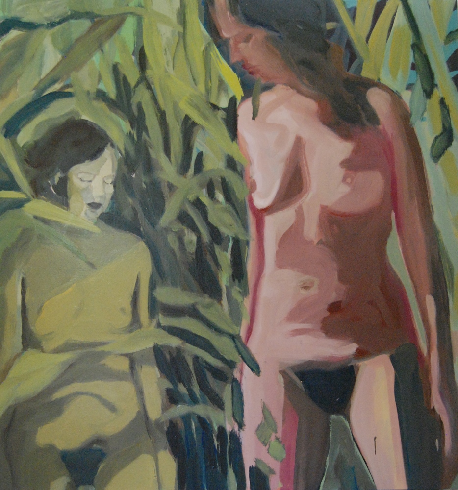 Nude 9 (Self-portrait) 2018 Oil on canvas, 170x160